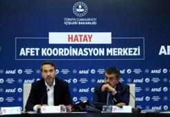 Bakanlar Bayraktar ve Tekin Hatay'da