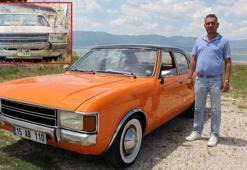 Dede yadigarı otomobili 15 yıl sonra bulup yeniledi