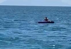 Saros’ta deniz yatağında uyuyakaldı, 4 mil açıkta kurtarıldı