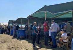 Kurban pazarında arife yoğunluğu