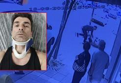 Oyuncu Özgür Özberk uyardığı sürücü tarafından darbedildiği anlar kamerada