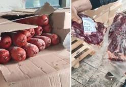 Bursa'da, sağlıksız koşullarda işlenen 3 ton 800 kilo et imha edildi
