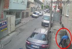 Esenler'de pencereden evi gözetleyen şüpheli çığlığı duyunca kaçtı