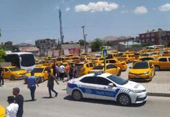 Van'daki taksiciler kontak kapattı