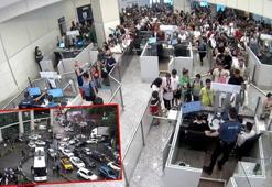 Sarp Sınır Kapısı'na telefon akını; 15 kilometrelik araç kuyruğu oluştu