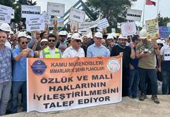 Kamu mühendisleri özlük hakları için Ankara'da buluştu