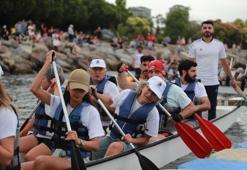 Kartal'da Kabotaj Bayramı kapsamında Dragon Bot Yarışları yapıldı