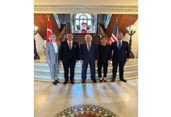 Martı kurucusu Öktem, Türkiye’nin Washington Büyükelçisini ziyaret etti