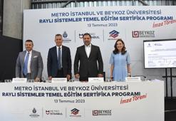 Metro İstanbul ve Beykoz Üniversitesi geleceğin raylı sistem profesyonellerini yetiştiriyor