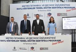 Metro İstanbul ve Beykoz Üniversitesi geleceğin raylı sistem profesyonellerini yetiştiriyor