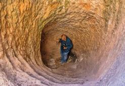 Ayn Dar Kalesi’nin gizli geçidi, kaçış ve su kaynağı amaçlı kullanılmış