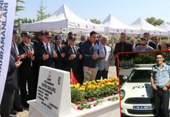 Eskişehir’de 15 Temmuz şehidi polis Fatih Dalgıç mezarı başında anıldı