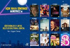 Akmerkez'de açık hava sinema gösterimleri başlıyor