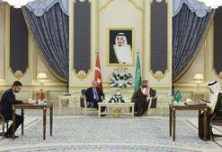 Türkiye ve Suudi Arabistan arasında 5 anlaşma imzalandı