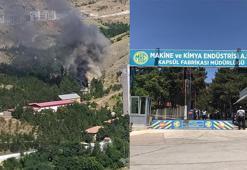 MKE'nin kapsül fabrikasında patlama: 4 yaralı