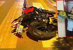 Devrilen motosikletin sürücüsü Yunus, hayatını kaybetti