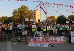 Polisten kaçan otomobil sürücünün çarpması sonucu ölen bisikletli, Ankara'da anıldı