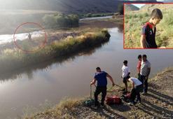 Suyun yükselmesiyle oluşan adacıkta mahsur kalan Muhammet’i AFAD kurtardı