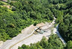 2 kez taşkına uğrayan belde, tersip bendiyle korundu