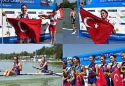 Dünya Kürek Şampiyonası'nda Türkiye kadınlarda 1 altın, 1 gümüş ve 1 bronz kazandı