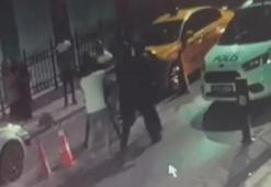 Sultangazi'de şoförlerin park kavgası kamerada