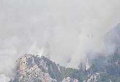 Kemer'deki orman yangını