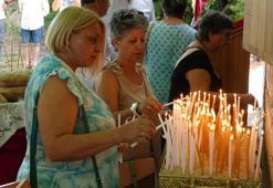 Bozcaada'da Aya Paraskevi Günü ayini yapıldı