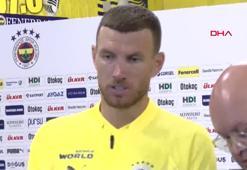 Fenerbahçeli futbolcu Edin Dzeko: Bugün bu taraftar karşısında duygulandım