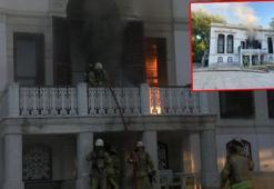 Beşiktaş Yıldız Parkı içerisinde bulunan Tarihi Çadır Köşkü'nde yangın