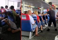 Marmara Denizi'nin ortasında korku dolu anlar