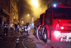 Kırşehir'de iş hanında çıkan yangında 9 iş yeri zarar gördü