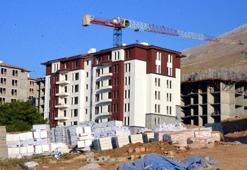 Depremin merkez üssünde konutlar yükseliyor