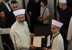 Ali Erbaş: Allah'ın kitabını öğrencilerinizin öğrenmeleri için teşvik edin