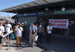 İzmir'de grev nedeniyle metro ve tramvay seferleri yapılamadı