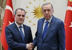 Cumhurbaşkanı Erdoğan, Azerbaycan Dışişleri Bakanı Bayramov'u kabul etti