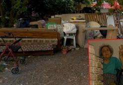 Küçükçekmece'de 95 yaşındaki kadın sokakta kaldı