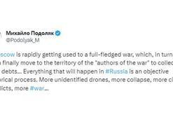 Podolyak’tan Moskova paylaşımı: Savaş, düşman topraklarına taşınacak