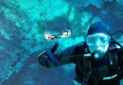 Gökpınar Gölü'nde turistlerin yeni gözdesi irtifa dalışı