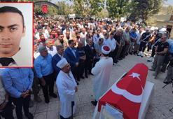 Kaza şehidi polis memuru, son yolculuğuna uğurlandı