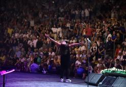 Koray Avcı Büyükçekmece'deki festivalde konser verdi