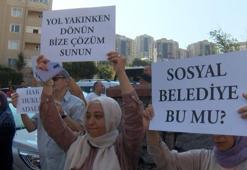 Maltepe'de 'Depreme dayanıksız' sitenin sakinlerinden protesto