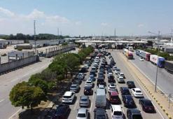 Gurbetçilerin dönüş yolculuğu başladı