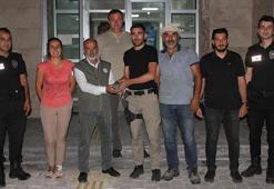 Emniyet bahçesinde yaralı bulunan balabana tedavi