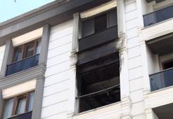 Esenyurt'ta 4. katta başlayan yangın üst kata sıçradı