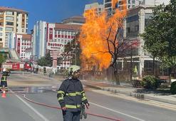 Niğde'de doğal gaz borusu patladı; 1 yaralı