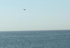 Büyükçekmece’de denizde kaybolan kadını arama çalışmaları sürüyor