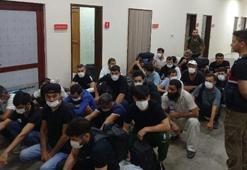 Koaceli'de yakalanan 24 kaçak göçmen sınır dışı edildi