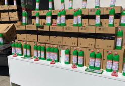 Tuzla'da sahte temizlik ürünü operasyonu