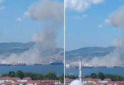 Derince Limanı'nda TMO silolarında patlama: 5 yaralı
