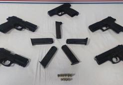 Ankara'da silah operasyonu; 5 adet tabanca ele geçirildi